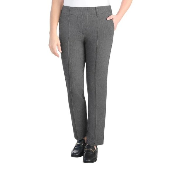 NWOT Hilary Radley Women's Size S Houndstooth Dress Pants Pull on - Picture 1 of 10